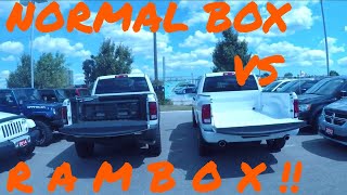 Normal box vs Rambox