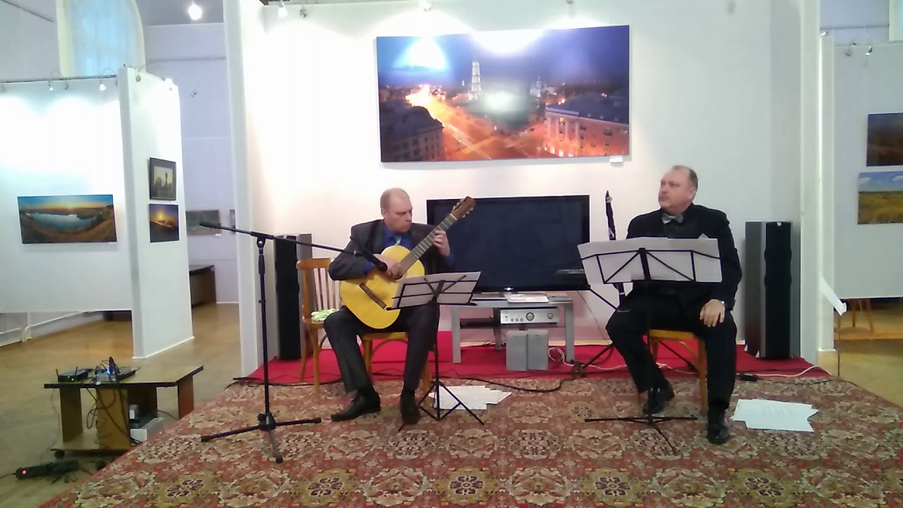 Guido Santоrsola "Microcosmos - Sonoro". 6 Bagatelas (clarinet, guitar).