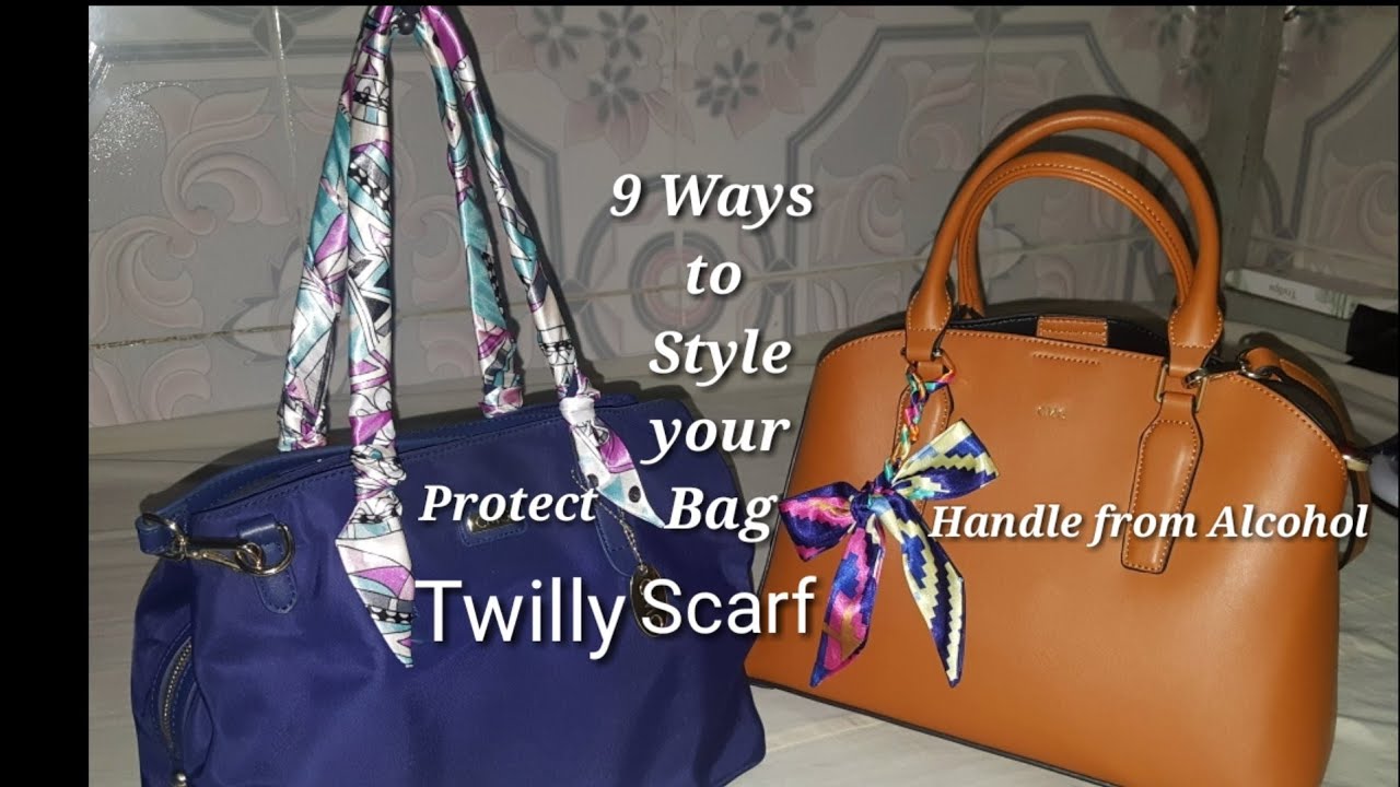 How To Tie Twilly Scarf on Bag Handle