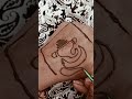 #beautiful Ganesh mehndi design 🌹👍##short mehandi#Hina mehandi design#🙏🙏