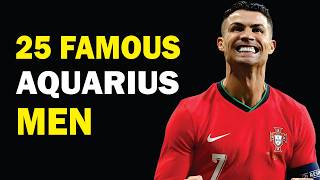 Celebrity 25 Famous Aquarius Men Wealth