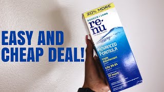 EASY WALGREENS DEAL // ALL MONTH LONG // RENU CONTACT SOLUTION // COUPONING CRAZ // DEALS THIS WEEK