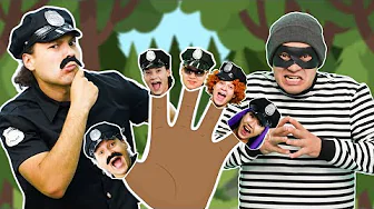 Police Finger Family Song + More Superheroes Nursery Rhymes and Kids Songs