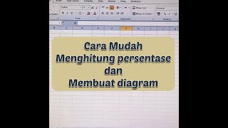 Cara Mudah Menghitung persen dan Membuat diagram shorts