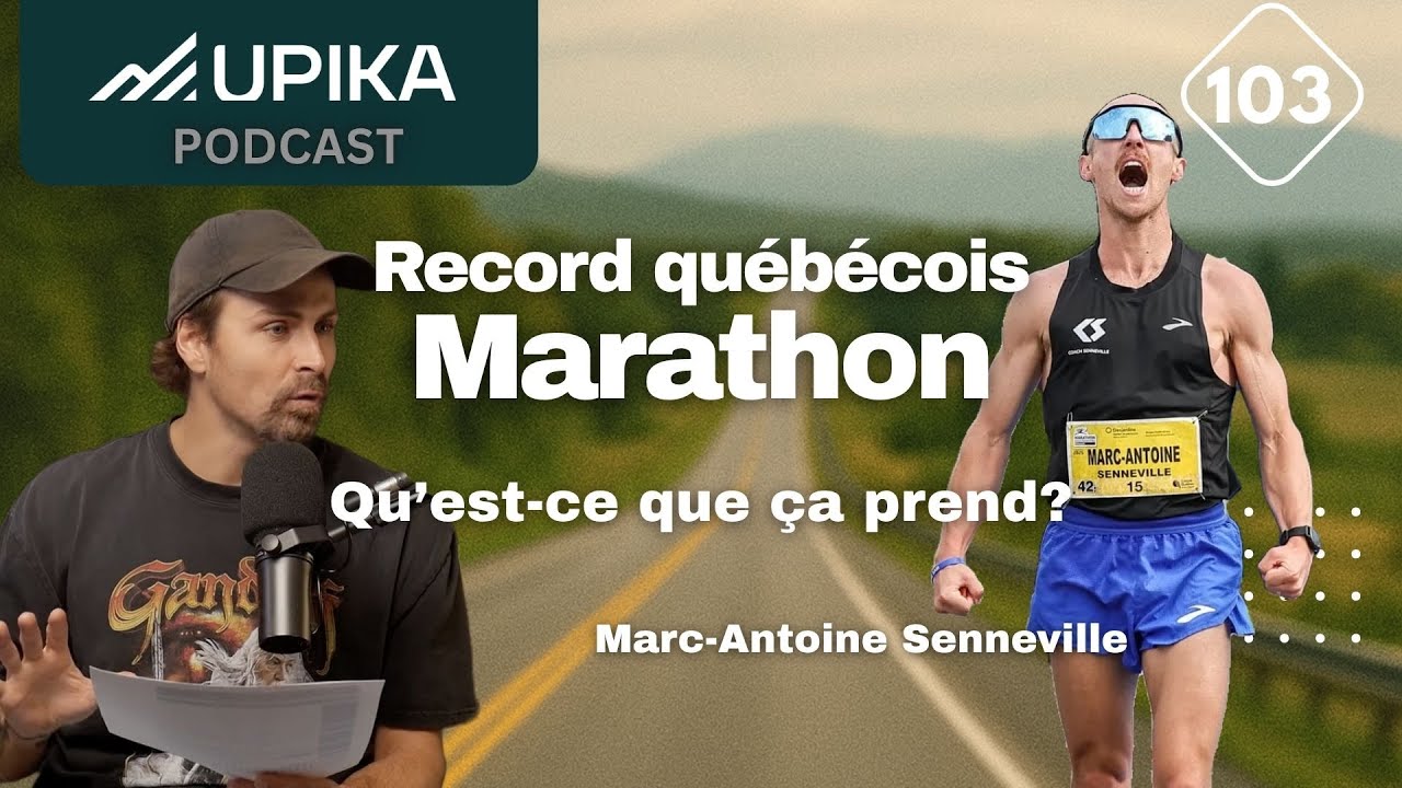 Marc-Antoine Senneville à l'attaque du record québécois sur MARATHON