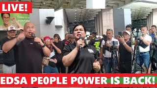 LIVE! EDSA PEOPLE POWER IS BACK!