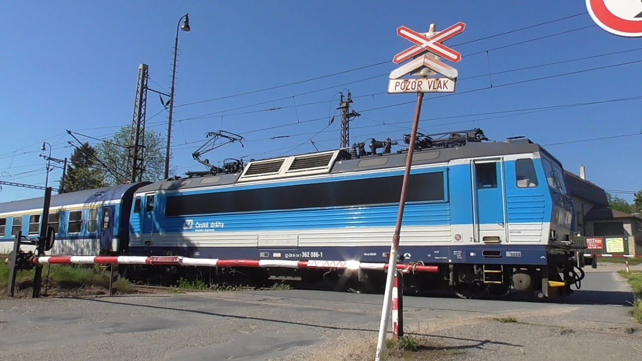 Železniční přejezd (PZM2) Heřmaničky #1 - 18.5.2020