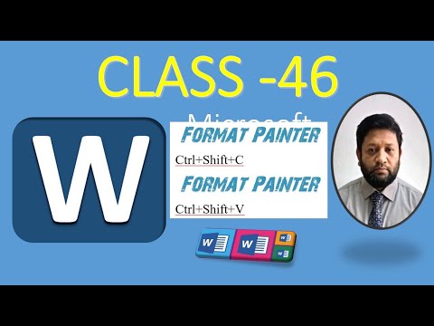 46. How to Using Format Painter in MS-Word||Format painter shortcut Key
