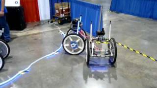 Robot at CIA booth -remote control mode.MOV News