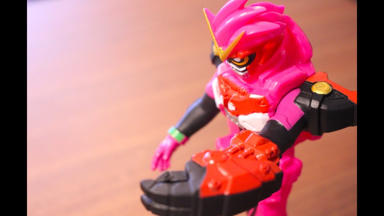 masked rider saban 仮面ライダーエグゼイド ロボットアクションゲーマーVSゲンム ストップモーション ライダーヒーローシリーズ06 kamen rider ex-aid stop motion