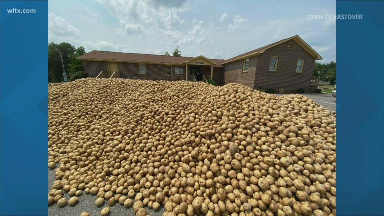 Mountain of potatoes? Eastover has one in front of town hall YouTube
