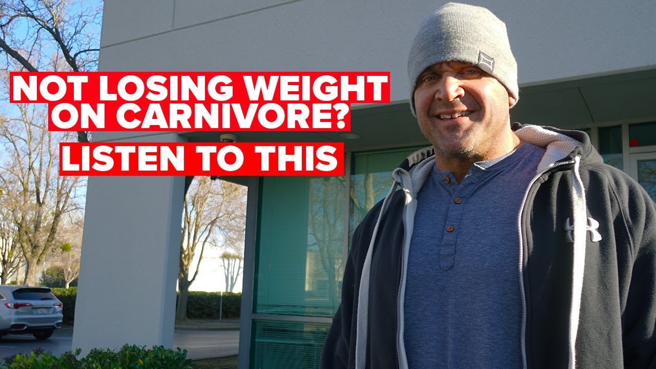 Not Losing Weight On The Carnivore Diet | Watch This! - YouTube