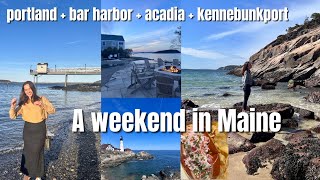 Road-trip to Maine with a toddler: Portland, staying at Bar Harbor Inn, Acadia National Park + more