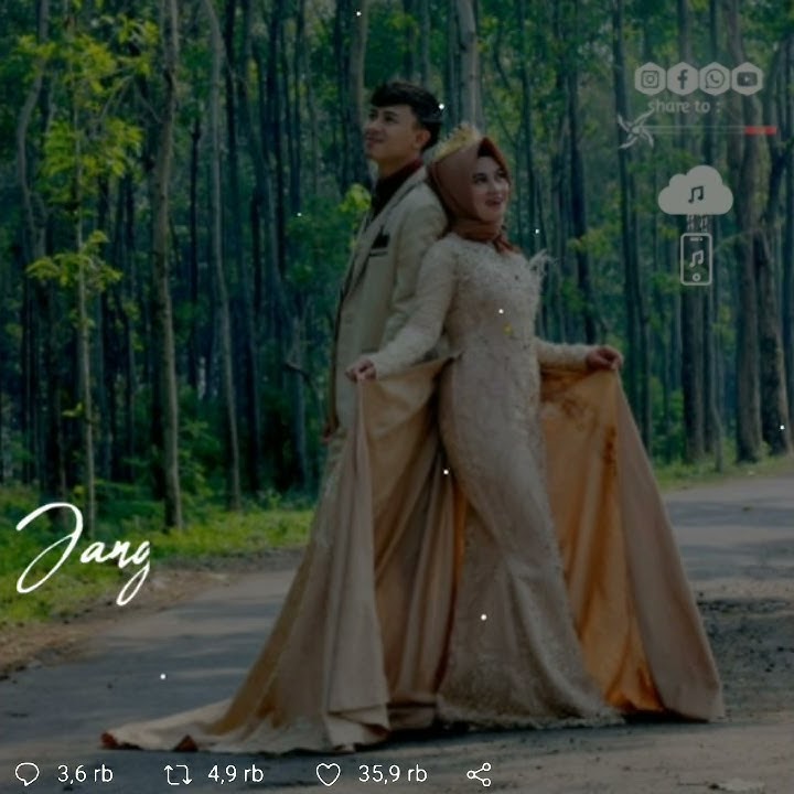 Story wa pengantin