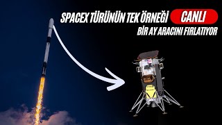 Spacex Türünün Tek Örneği Bir Ay Aracını Fırlatıyor Im-1 Görevi