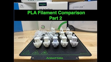 AnkerMake M5 - PLA Filament Comparison Part 2: 5 more filaments