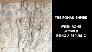 20/50 The Roman Empire| When  Rome stopped being a Republic | End Of The Roman Republic
