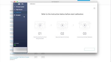 DJI Assistant 2 App Info and Tips Phantom 4 - Avoidance Calibration- Logs
