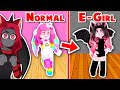 I Turned My TWIN SISTER SUNNY Into An E-GIRL! (Roblox)