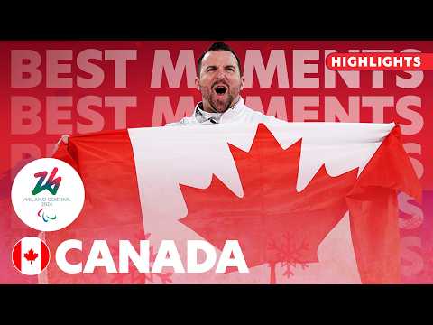 Best Moments - Canada 🇨🇦 | Milano Cortina 2026 Paralympic Games ❤️💙💚