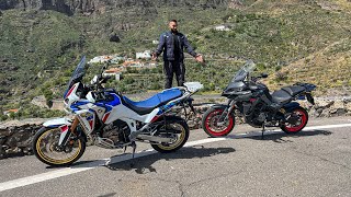 Ducati Multistrada V2S 2022 VS Honda Africa Twin 1100 AS - Which one should you rent?