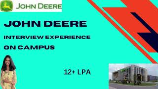 John Deere Interview Experience VIT CSE 2023 Superdream