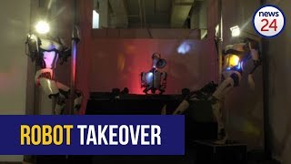 WATCH: Pole-dancing robot takes centre stage