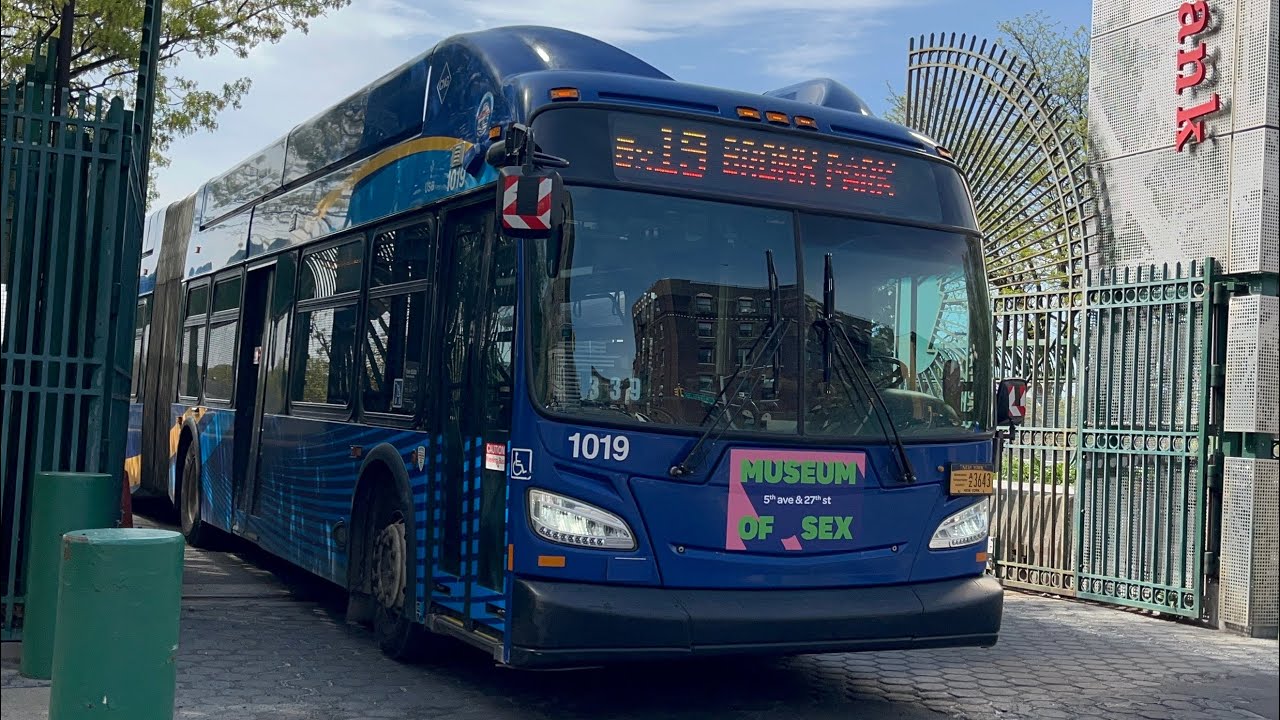 2017 New Flyer XN60 1019 Bx19 + 2021 New Flyer XDE40 9607 M11 at