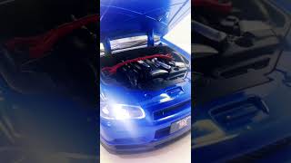 Engine Bay Nissan Skyline GTR R34 #diecastcars #skylineautomotive #automobile #diecastreviews