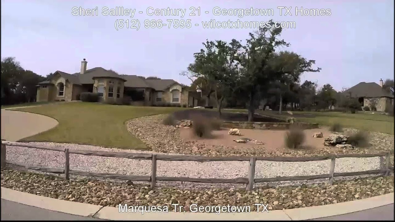 Marquesa Trail, Woods n Westlake Subdivisions, Georgetown TX Street Tour