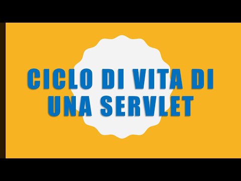 Video: Che cos'è il ciclo di vita di Java?