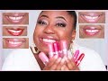 ..But These Colours THOUGH! REVLON Ultra HD Vinyl Lip Polish TRY ON WOC Brownskin