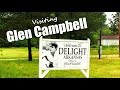 FAMOUS GRAVE - Visiting Singer Glen Campbell At Campbell Cemetery In Delight, Arkansas