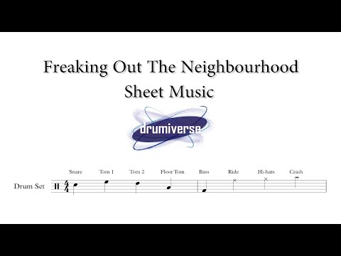 Freaking Out The Neighbourhood by Mac Demarco - Drum Score (Request #100)