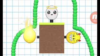 Draw to Crash Angry Egg Level 31-40 | ASMR screenshot 5