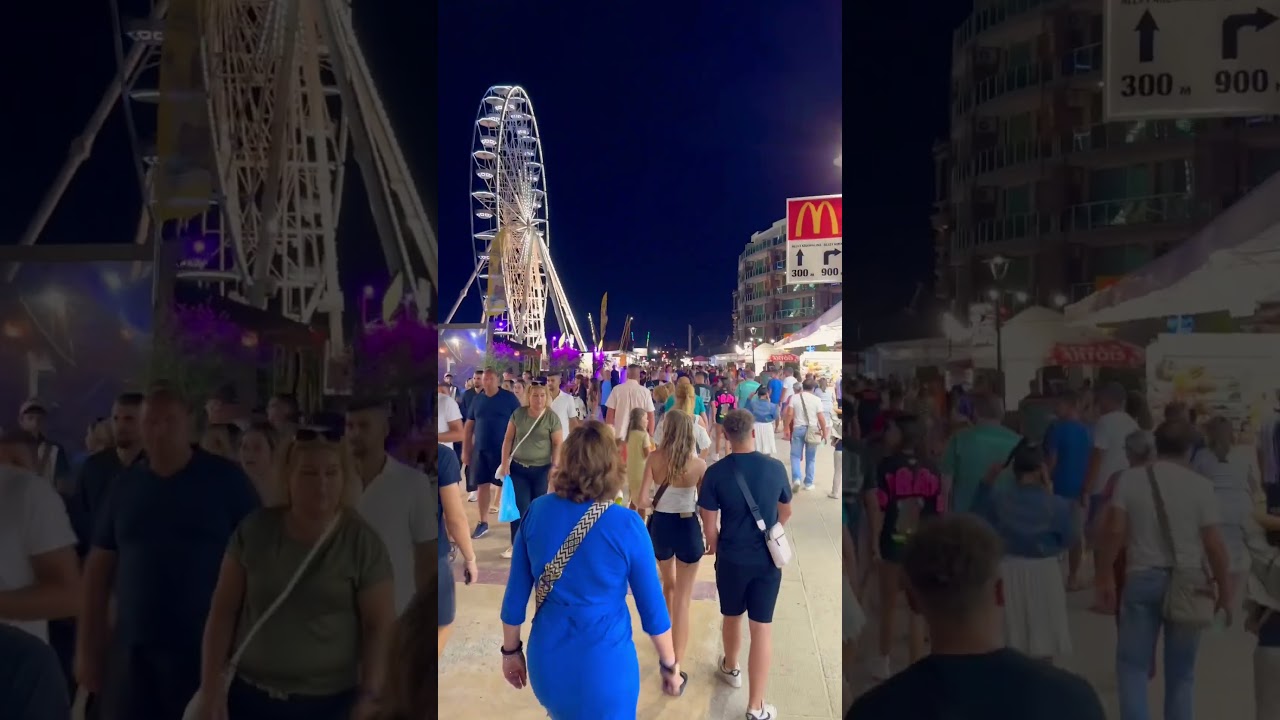 Sunny beach Bulgaria 2023