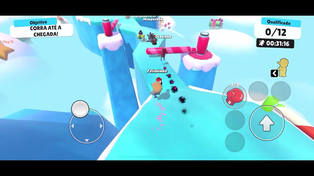 ￼Oi pessoal hoje vou gravar um vídeo de Stumble Guys 