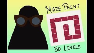 Maze Paint 52 Extra Hard levels NONSTOP