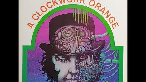Anthony Burgess reads "A CLOCKWORK ORANGE" (1973)