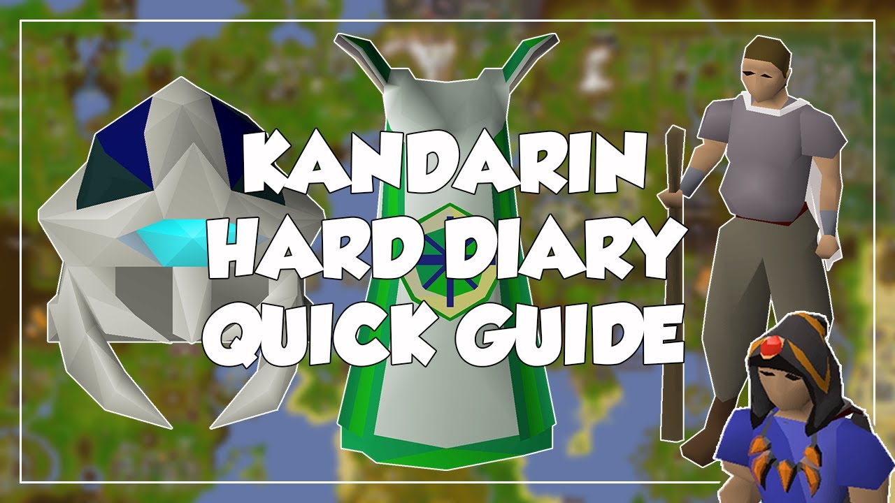 Kandarin Hard Diary Quick Guide - Old School Runescape/OSRS - YouTube
