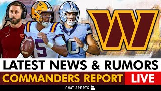 Commanders Report LIVE: Time To Worry About Kliff Kingsbury? + Jayden Daniels, Drake Maye Pro Days