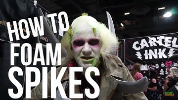 How To Make Foam Spikes That Are Safe For Costuming With Haylee Detroit