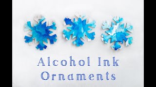 (160) Alcohol Ink Ornaments