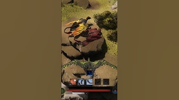 Tropeognathus vs 3 dracovipers#darthnobody#pathoftitans#gameplay#gaming#trope#mods #xbox#dracoviper