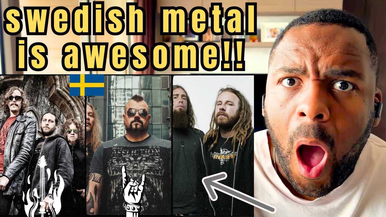 Brit Reacts to Top 40 Greatest Swedish Metal Bands List | Part 1