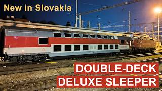 Double-Decker Deluxe Sleeper Cabin | New Night Train Service in Slovakia – Refurbished CityNightLine