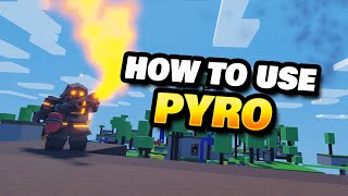 How to Use PYRO Kit in Roblox BedWars