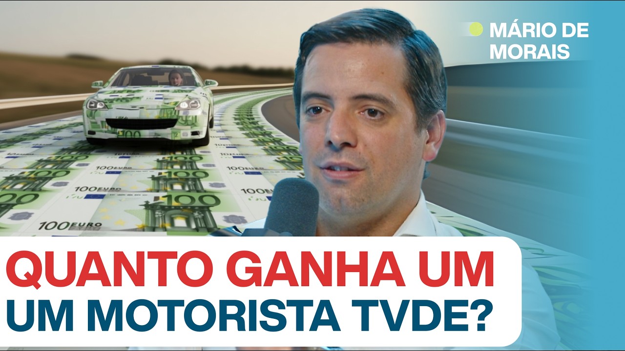 QUANTO GANHA UM MOTORISTA TVDE? c/Mario de Morais
