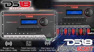 ฮิตมาก!!! DS18 รุ่น DSP2.6DBT ชุดปรับแต่ง จูนระบบเสียง ปรัปให้เสียงดี ด้วยระบบ DSP