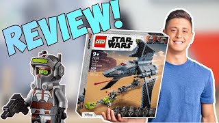 LEGO Star Wars 75314 BAD BATCH ATTACK SHUTTLE Review! (2021)